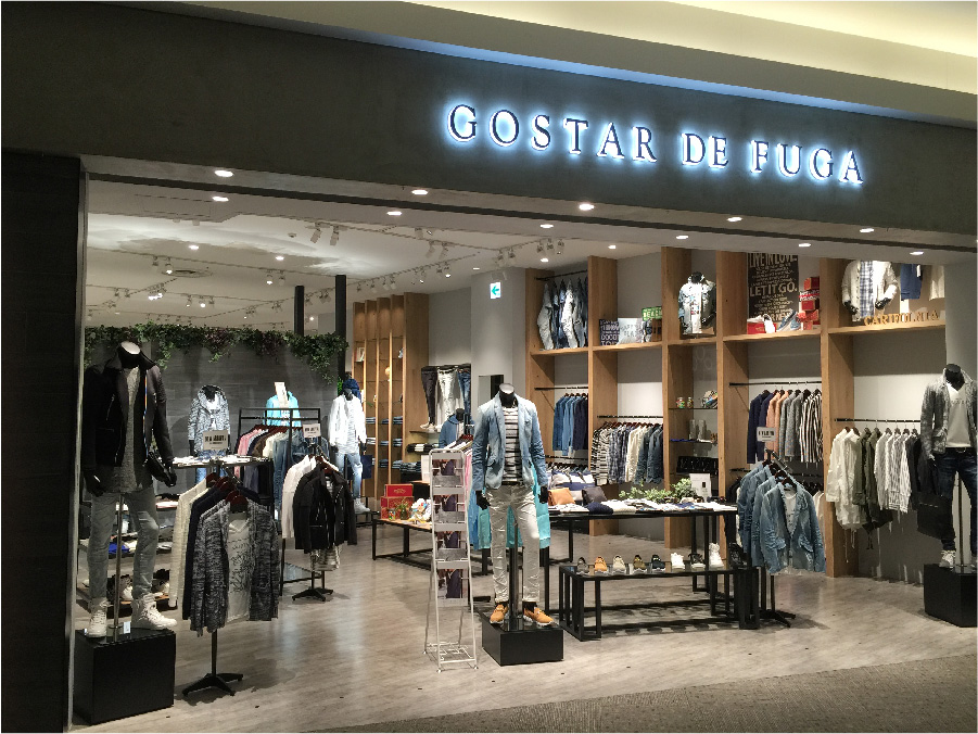 GOSTER DE FUGA越谷レイクタウン様 店舗内装工事（埼玉） 写真