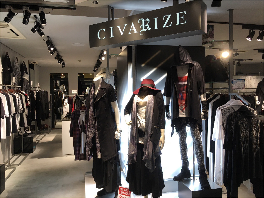 CIVARIZE渋谷109様 店舗内装工事（渋谷） 写真