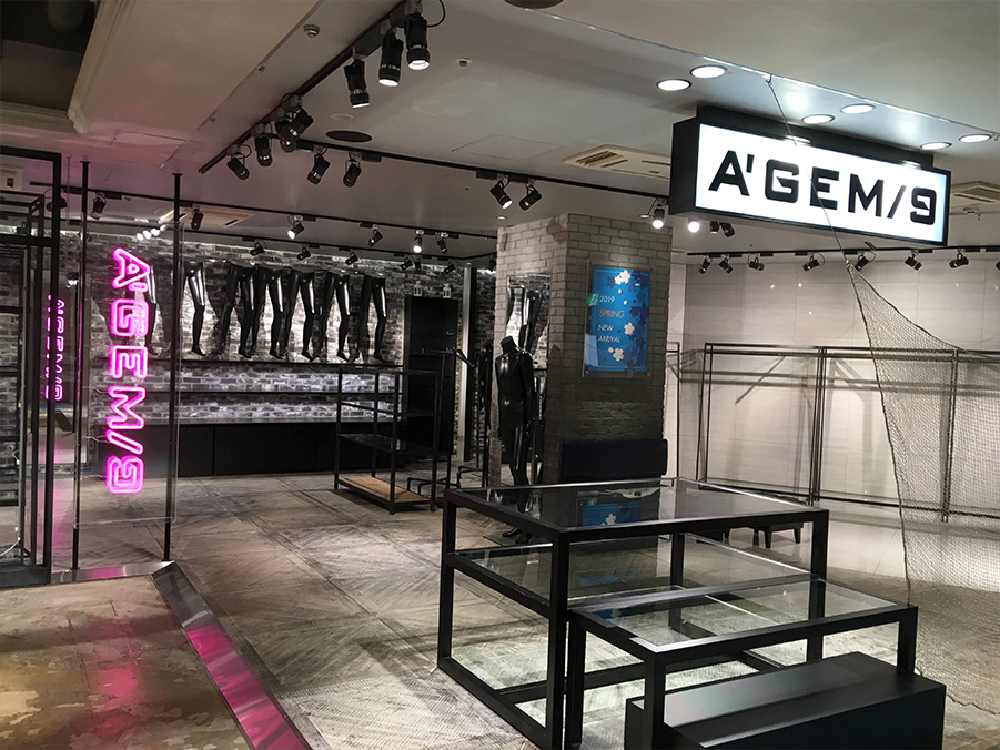 AGEM/9渋谷109様 店舗内装工事（渋谷）